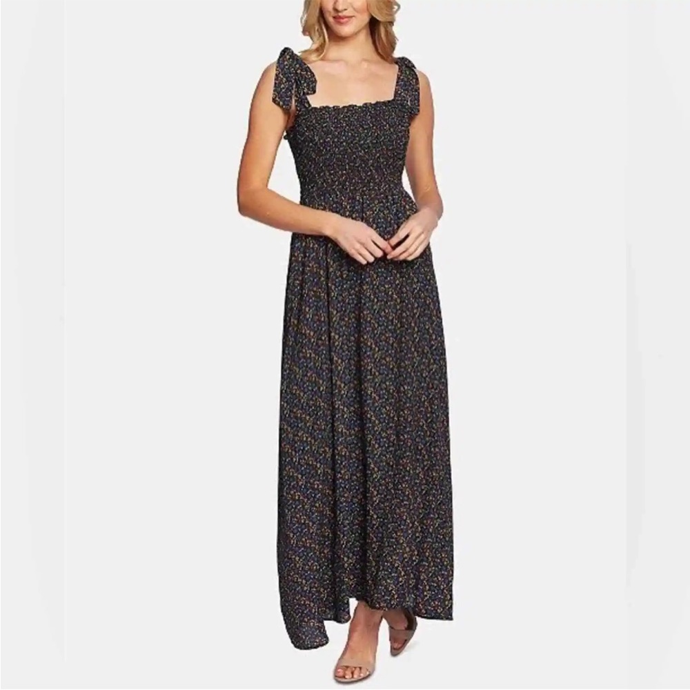 N/A🍃Cece smocked maxi dress, size small